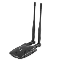 Беспроводной WiFi адаптер высокой мощности двойная wifi антенна 5 дБ 150 Мбит/с беспроводная сетевая карта USB WiFi приемник адаптер WiFi