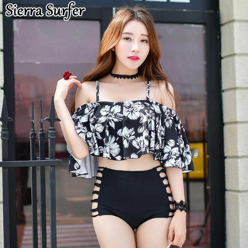 

Two Piece Swimsuit For Women Plus Size Swimwear Womens Cheap Bikinis Sexy Swim Suit 2019 New Package Safety Plavky Meisje Mayo