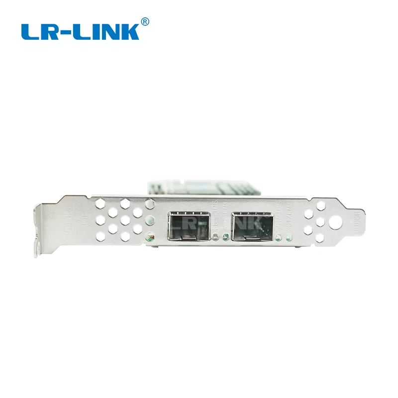 LR-LINK 1002PF-2SFP+ 10 Gb волоконно-оптический сетевой адаптер ethernet двойной порт PCI Express Соединительная плата локальной компьютерной сети Nic внутренний