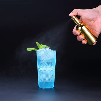 

100ML Martini Vermouth Cocktail Atomizer Sprayer Bar Tool Silver/Gold Version