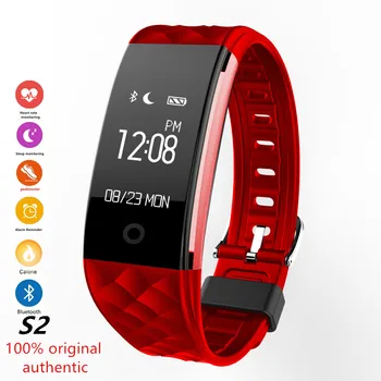 

S2 Smart Band Heart Rate Sleep Monitoring Fitness Sports Tracking IP67 Waterproof Bracelet For Android IOS Android Smart band