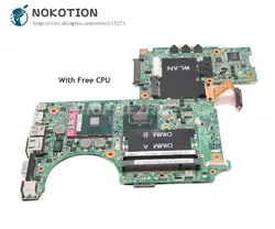 NOKOTION для Dell XPS M1330 Материнская плата ноутбука 965GM DDR2 Бесплатная ЦП CN-0GM848 0GM848 CN-0X635D 0X635D основная плата