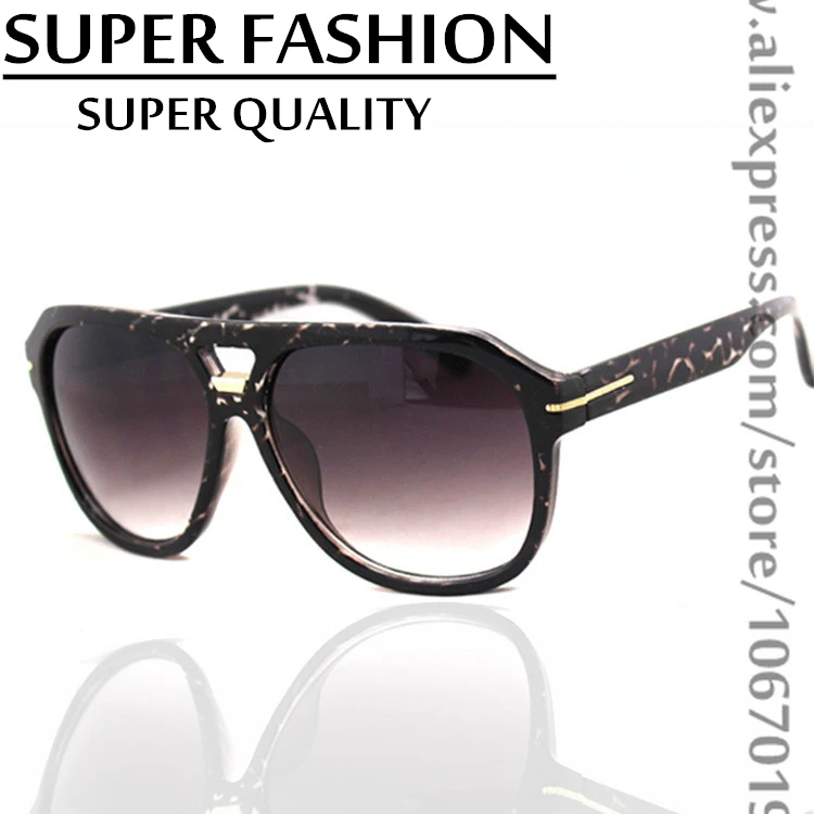 2014 Spring Summer vintage large frame sunglasses classical women men coating sunglass high quality polarized AntiUV | Аксессуары для
