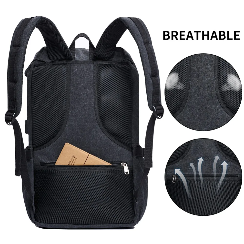  KALIDI Laptop Backpack Trave 15.6 inch for Teenage School Bag Casual Men Backpacks 17inch Fashion D - 32837713510