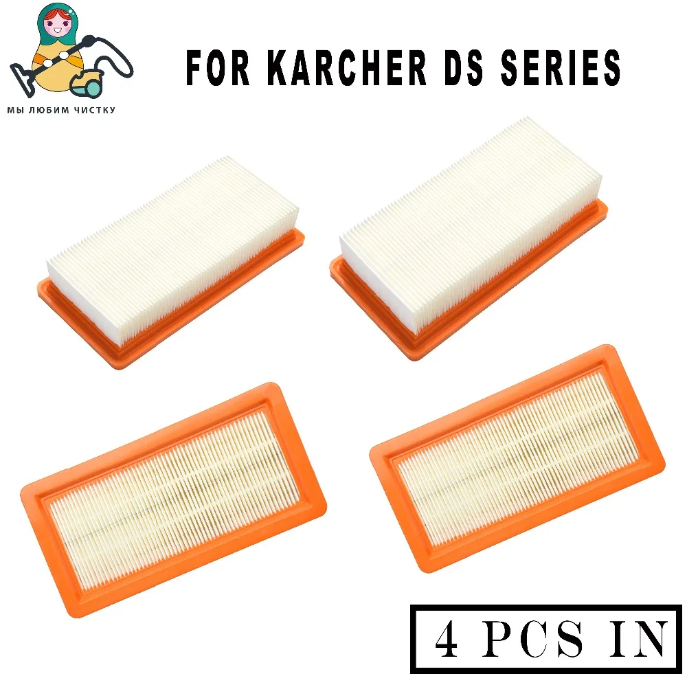 2-Pack чистая кукла фильтр для Karcher пылесос DS5500 DS6000 DS5600 DS5800 K5500 6,414-631,0 Karcher DS 5500 DS 5600 фильтр