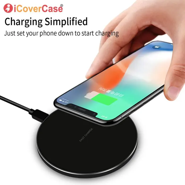 Wireless Charger For iPhone XS XS Max XR Fast Phone Accessory Charging