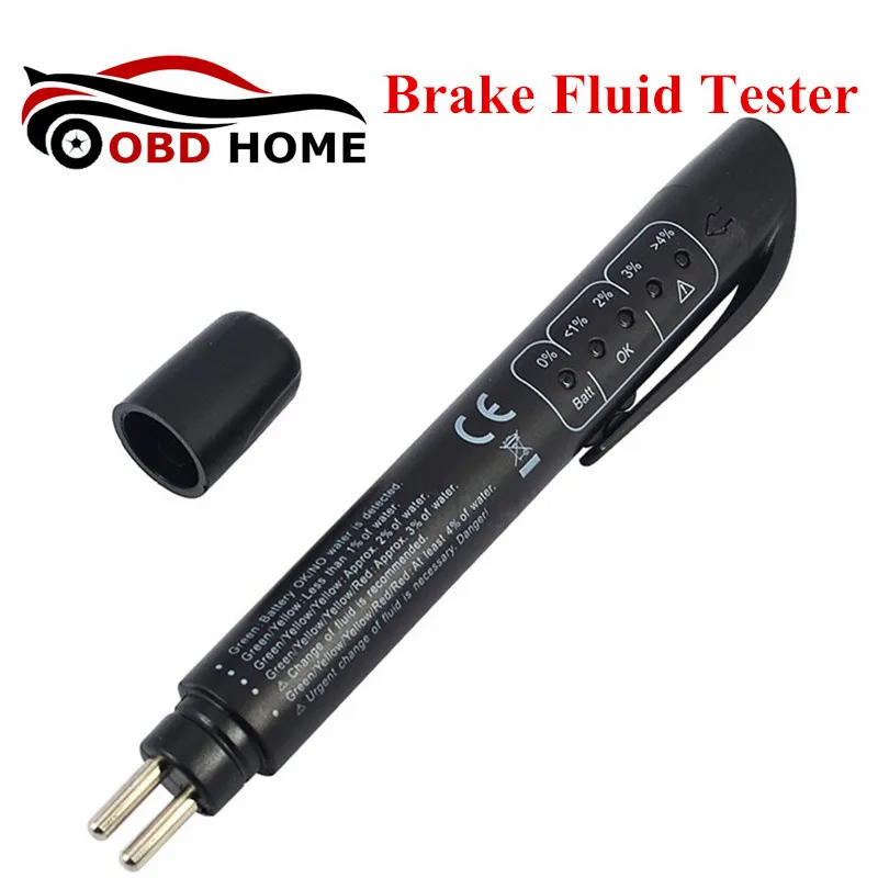 New Design Brake Fluid Tester Pen 5 LED Car Vehicle Auto Automotive