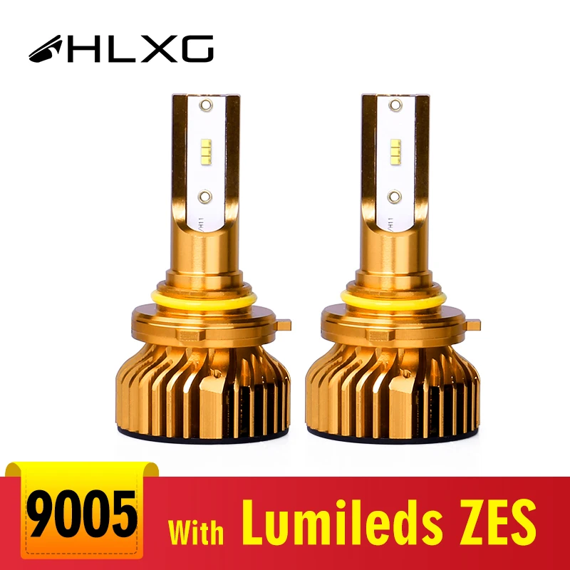 2 шт. пассивное охлаждение h7 led canbus h4 Диодная лампа с Lumileds ZES 6000K холодный белый светодиод 24 В h1 комплект фар 9006 противотуманный светильник