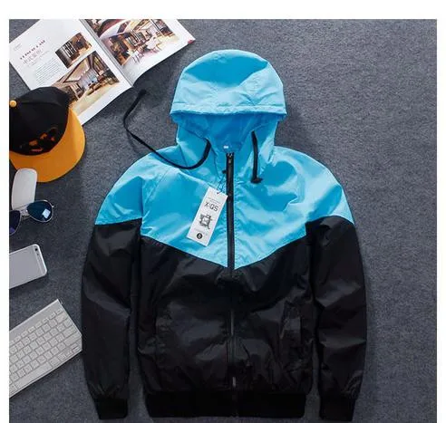 Мужская водонепроницаемая ветровка в стиле пэчворк весна 2019|brand windbreaker|windbreaker