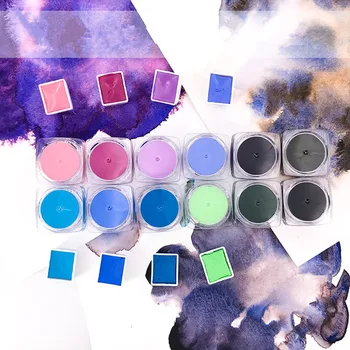 

New Watercolor Paint New Color Special Layered Precipitation Master 3ml Wet Pack free shipping