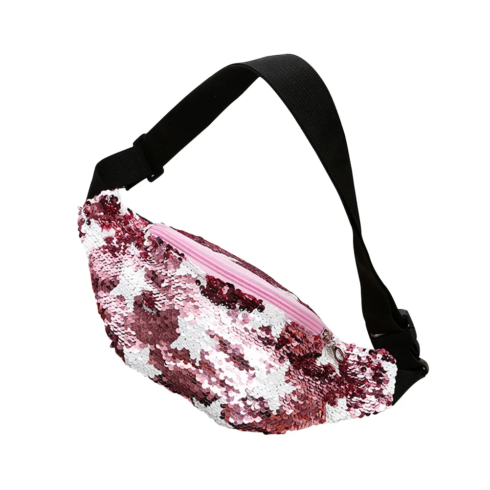 Sequin поясная сумка город беговые сумки для женщин звездный узор поясная сумка уличная спортивная сумка Спортивные дорожные сумки через плечо