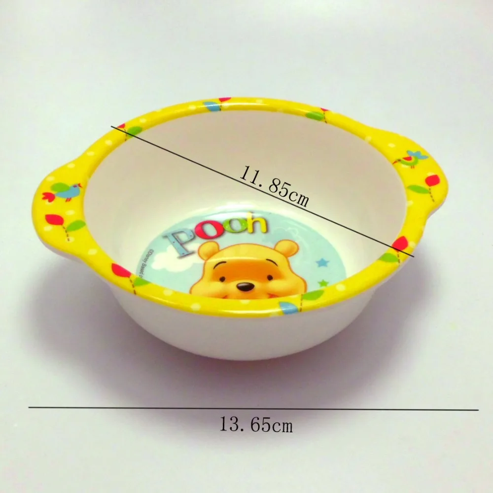 

Dinner Bowl Winnie the Pooh Melamine Bowl Pastry Top-grade Fruit Tray Melamine Tableware For Dinner Soup Bowl for Kid tableware