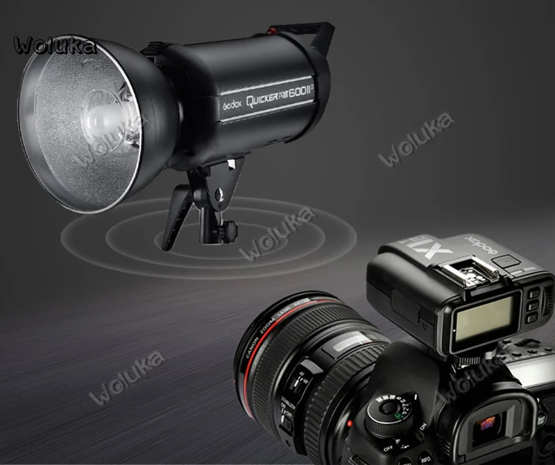 Godox 600II 600 W два лампа набор высокой скорости для студийных фотографий студийная фотовспышка лампа liangying комната образования лампы фото освещение CD50 T03