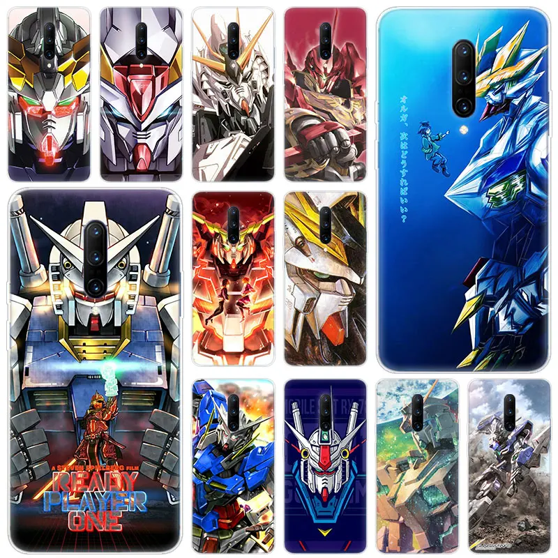 Hot Gundam Anime Soft Silicone Fashion Transparent Case For font b OnePlus b font font b