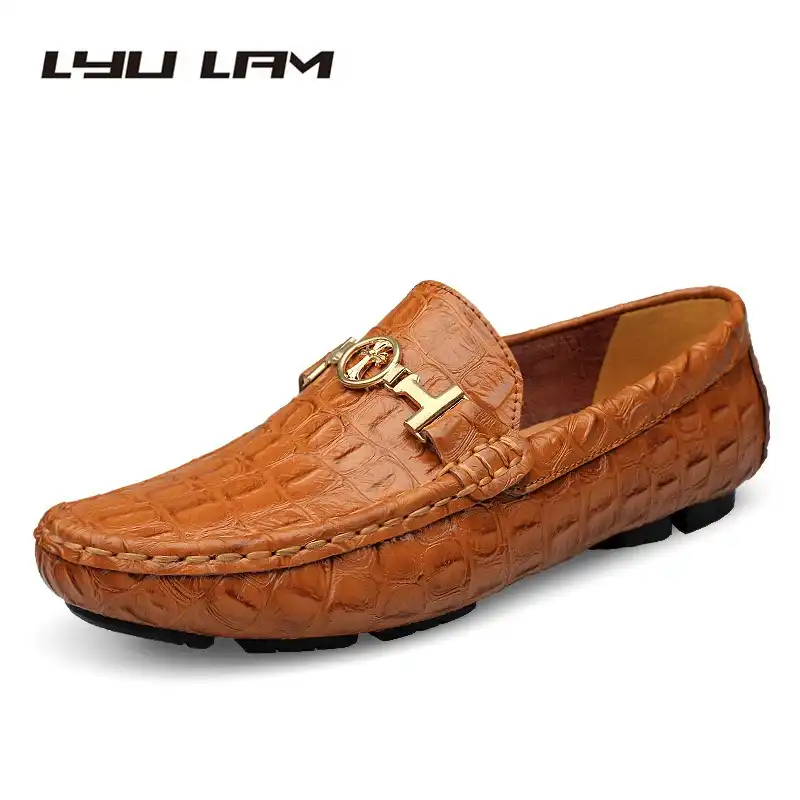 shree leather loafer shoes