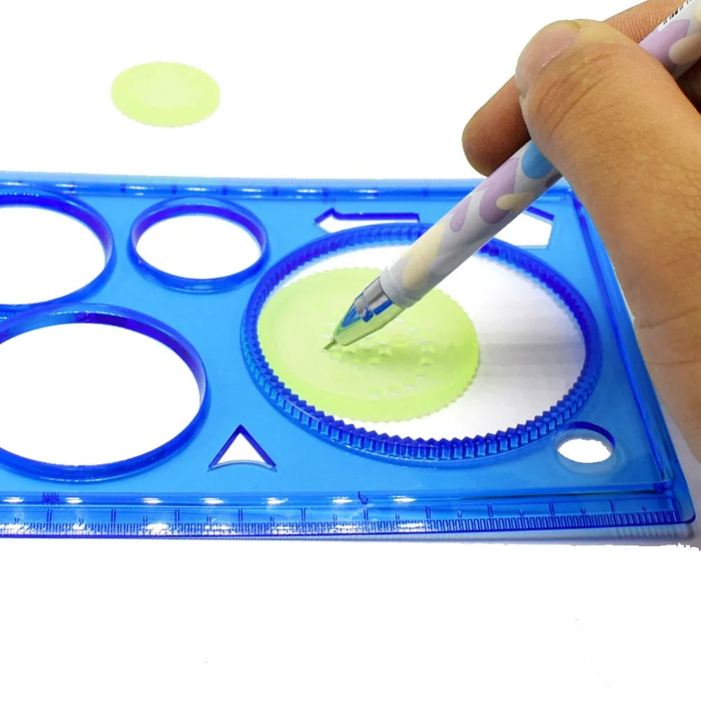 

Painting Multi-function Puzzle Spirograph Geometric Ruler Drafting Tools For Students Drawing Toys Children Learning Art Tool