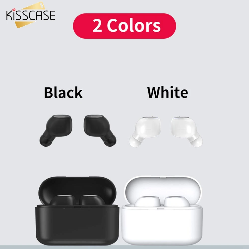 KISSCASE Waterproof Bluetooth Earphones High Quality Bluetooth 5.0 Earphone Sport headset Support Automatic pairing Smart Phones