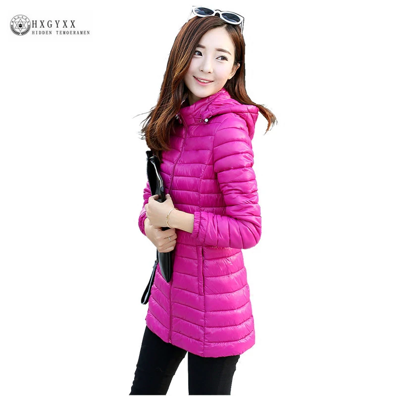 2017 New Arrival Wadded Clothing Women s Winter Jackets Warm Cotton Jacket Slim Hooded Parkas Ladies