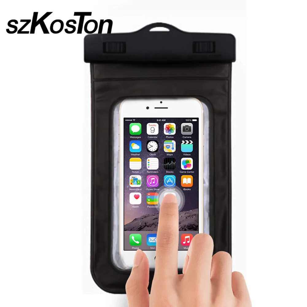 

Swimming Bag Waterproof Bag For iPhone X 7 8 6 6s plus 5 5s Underwater Dry Pouch Phone Case For Samsung Huawei all Phone models