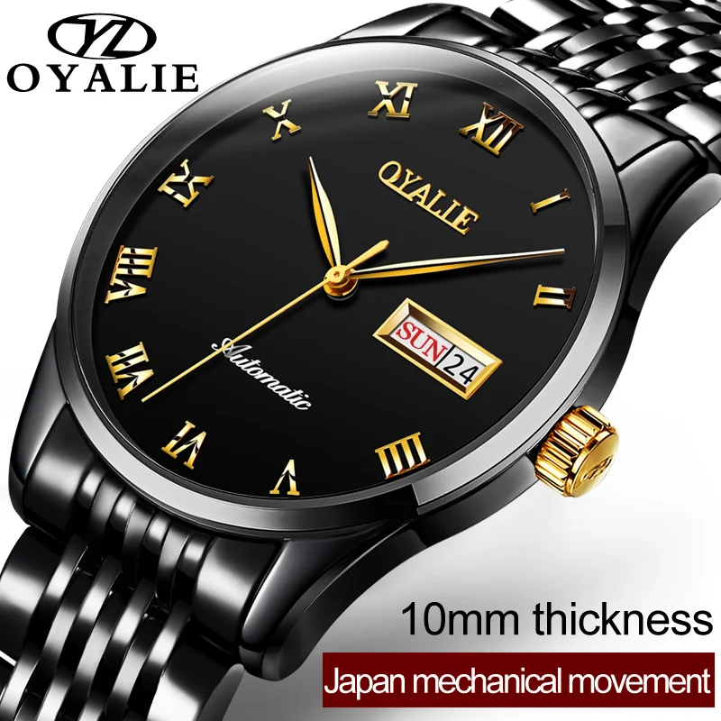 Часы мужские механические с турбийоном из нержавеющей стали|wristwatch brand|wristwatch stainless