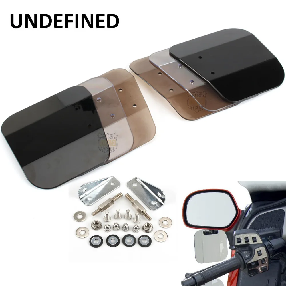 For Honda Goldwing 1800 F6b Motorbike Dark Smoke Left Right Side Air