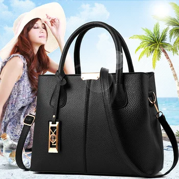 

112518 new hot women handbag female elegant commuter bag lady fashion top-handles bag
