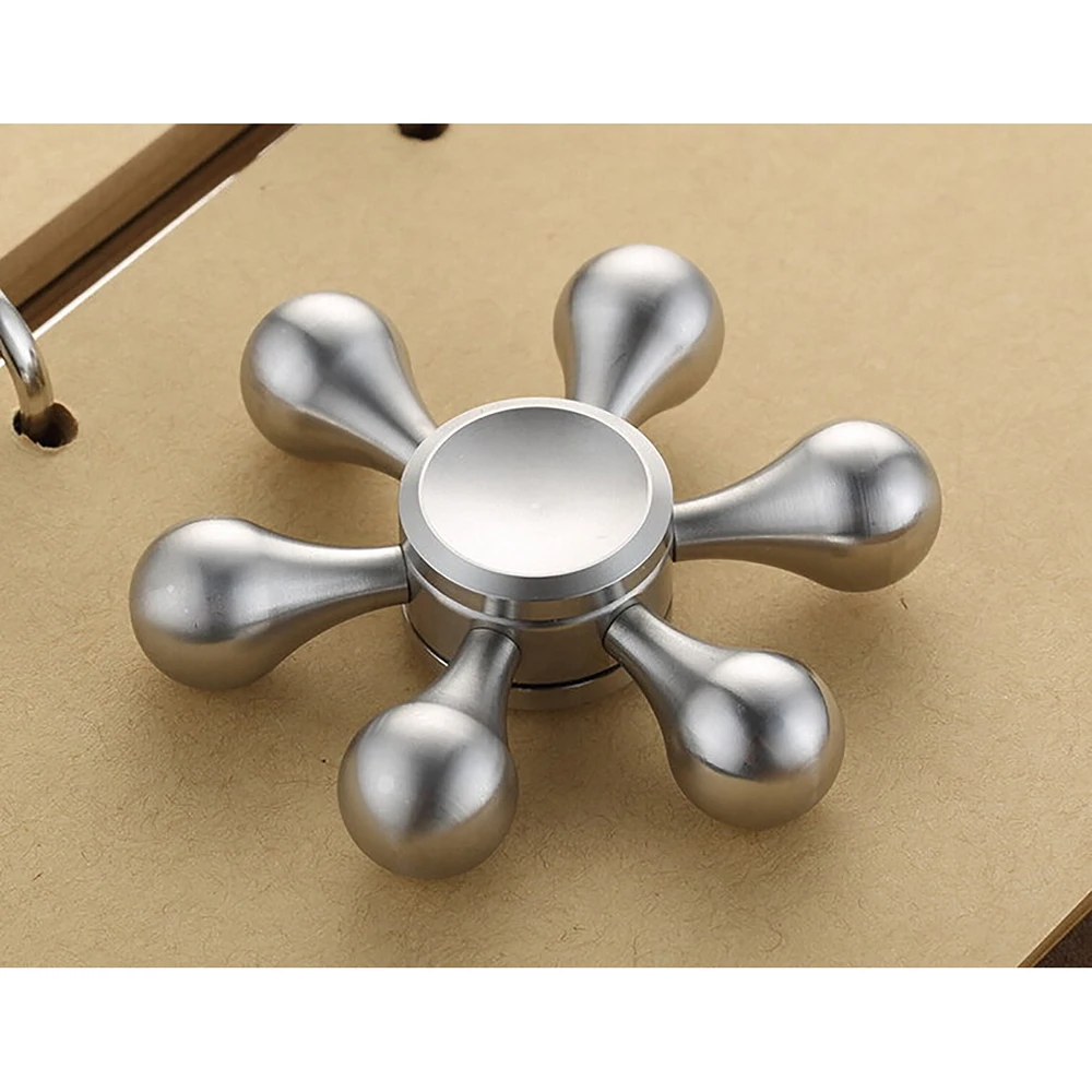 Fidget Spinner Brass Metal EDC Finger Spinner Anti Stress Hand Spinner For Autism ADHD Toys Gift Spinning Top Fidget Toys (13)