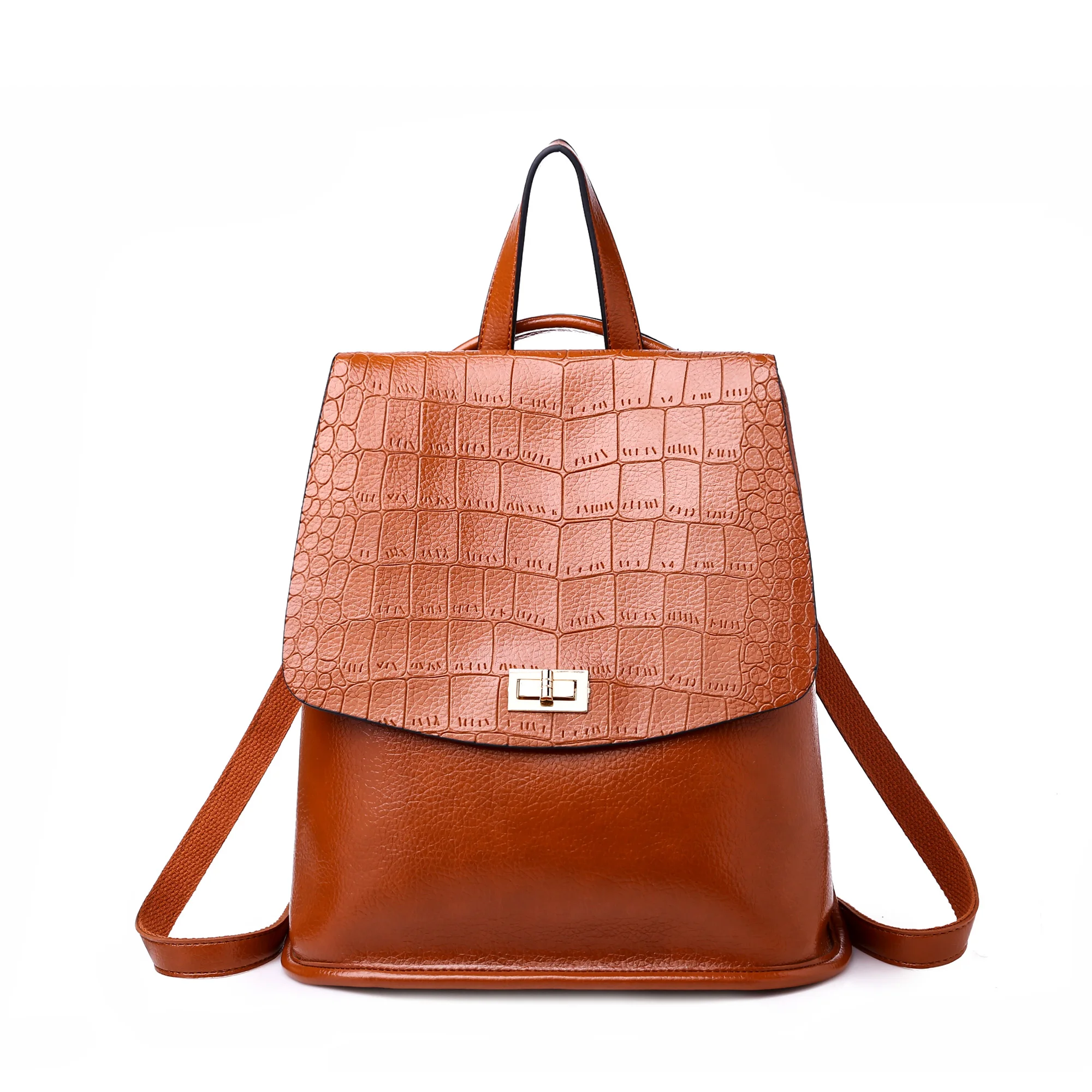 

Fashion Crocodile Women Backpack High Quality Leather multi-functional Backpack Female Shoulder Bag Lady Travel