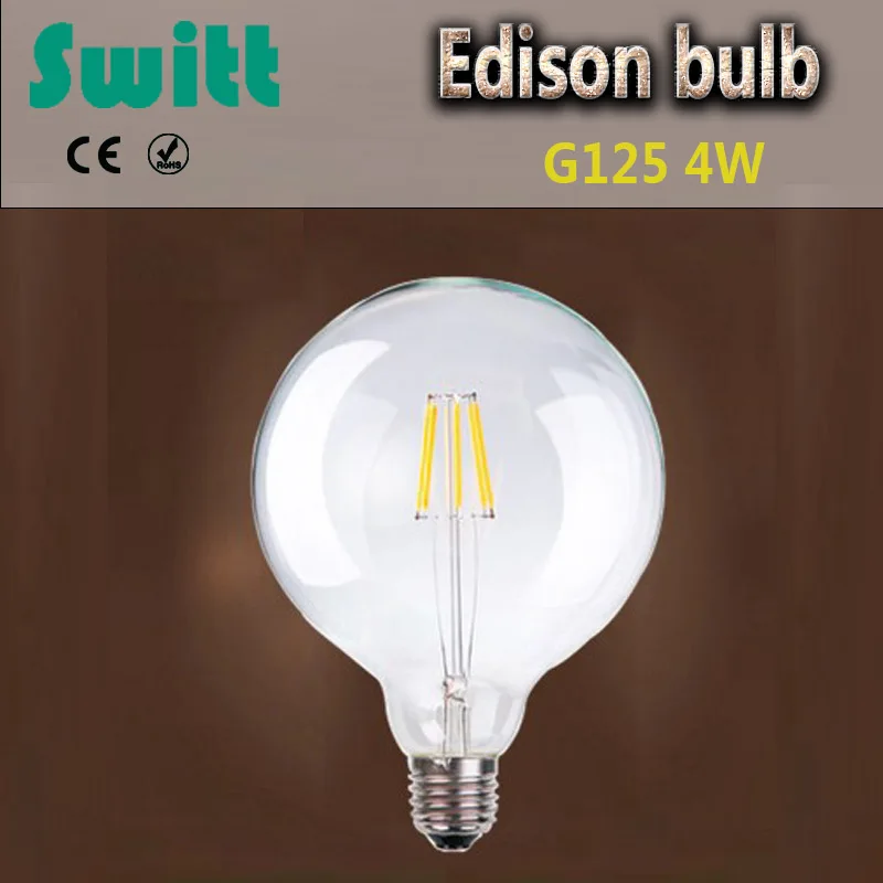 Aliexpress.com : Buy SWITT AC 220V G125 LED Filament Light