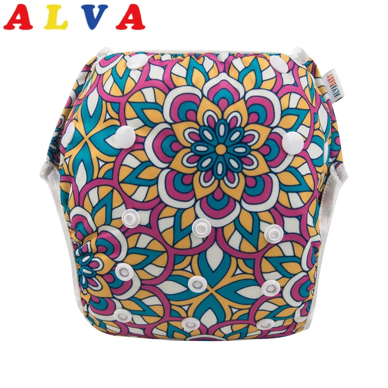 Новое поступление! Подгузники для плавания Alvababy многоразовый детский купальник
