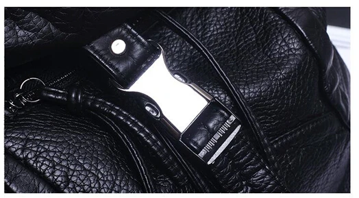 Moda feminina macio mochila de alta qualidade