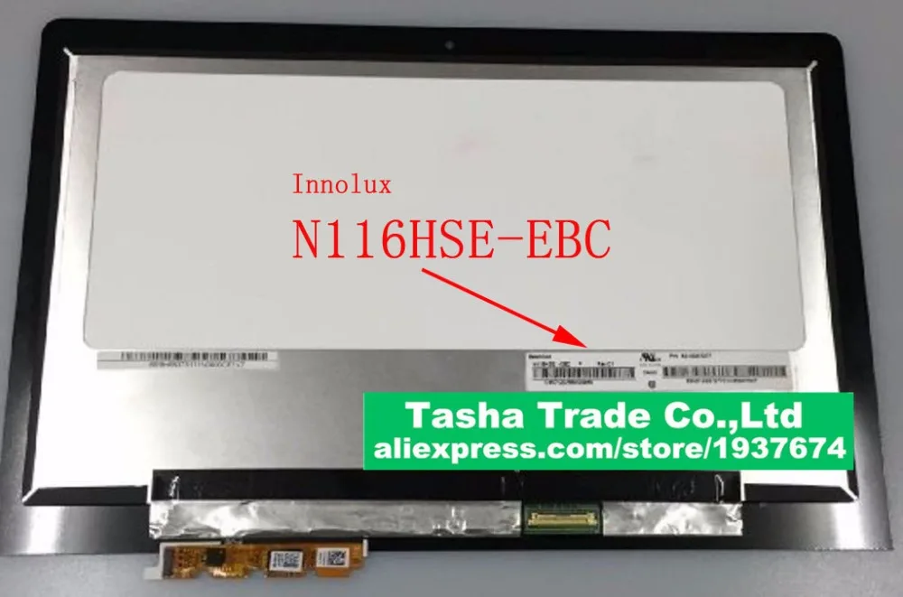 

For Lenovo Yoga 3 11 N116HSE-EBC LCD Touch Screen Assembly Yoga 3 11 LCD Assembly N116EBC EBC
