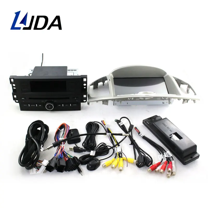 Best LJDA Android 9.1 Car DVD Player for Chevrolet Captiva 2006-2015 multimedia Autoaudio Radio GPS Navigation 2G Ram Quad Cores WIFI 5