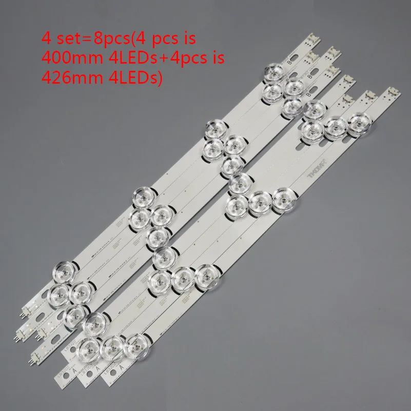 4 set Светодиодный Подсветка полосы для 42GB6310 42LB6500 42LB5500 42LB550V 42LB561V 42LB570V 42LB580V 42LB585V 42LB5800 42LB580N 42LB5700 - Испускаемый цвет: 4 set