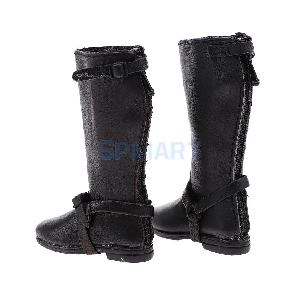 MagiDeal 1/6 Scale Men`s PVC Boots Shoes for 12 Inch Male Action Figure Soldier Body Clothing Accessories Toys 4Kinds