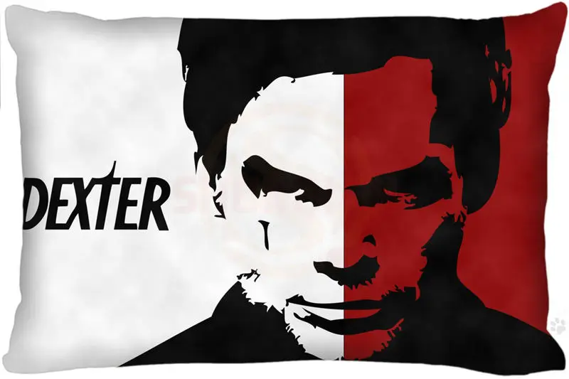 Высокое качество пользовательские молнии Прямоугольник Dexter Наволочки(две стороны) новое поступление Домашний текстиль Наволочки