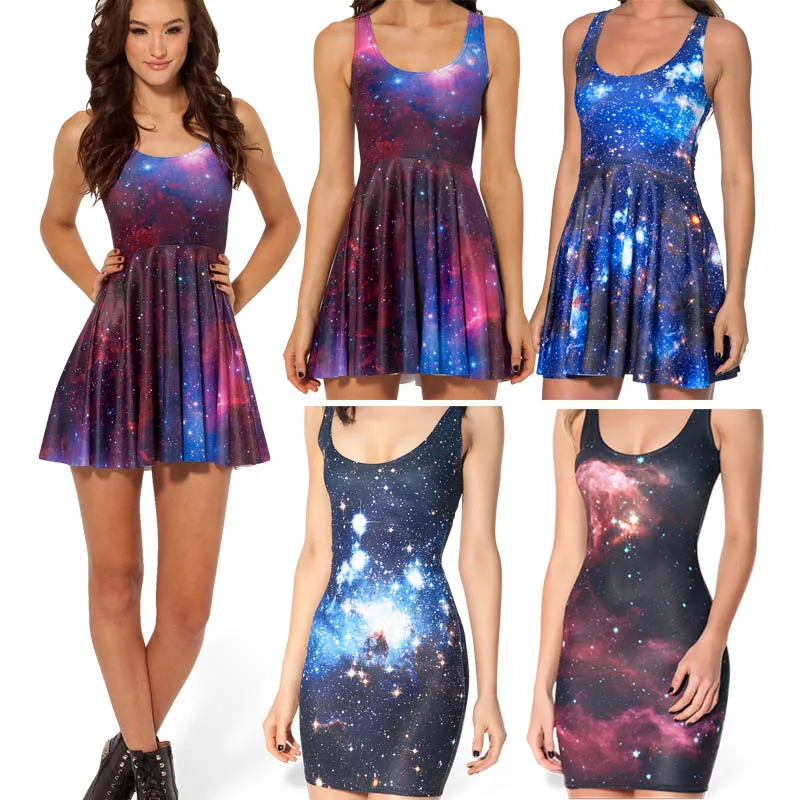 galaxy dress plus size