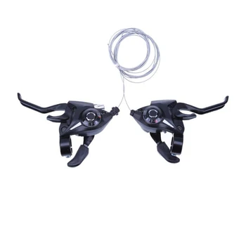 

2pcs 21 Speed Bicycle Shifter Brake Conjoined DIP Derailleurs Mountain Bike Handle Grips