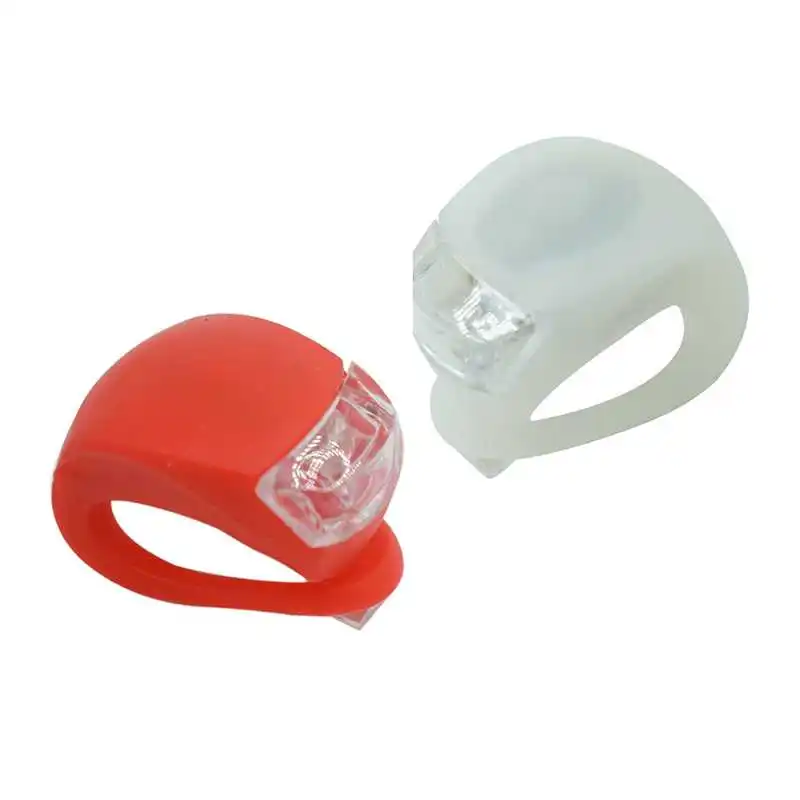 Clearance WasaFire Bicycle Front Light Silicone LED Head Front Rear Wheel Bike Light Waterproof Cycling Bicycle Accessories Bike Lamp 4