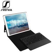 

SeenDa Bluetooth 3.0 Tablet Keyboard Case For Apple iPad Pro 12.9 Removable Keyboard+Leather Case Wireless Keyboard Cover