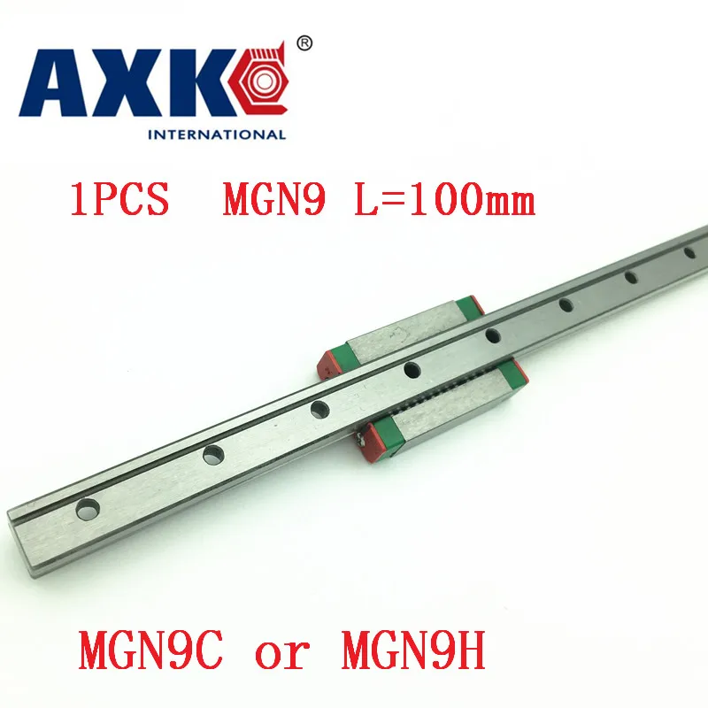 

9mm Linear Guide Mgn9 L= 100mm Linear Rail Way + Mgn9c Or Mgn9h Long Linear Carriage For Cnc X Y Z Axis