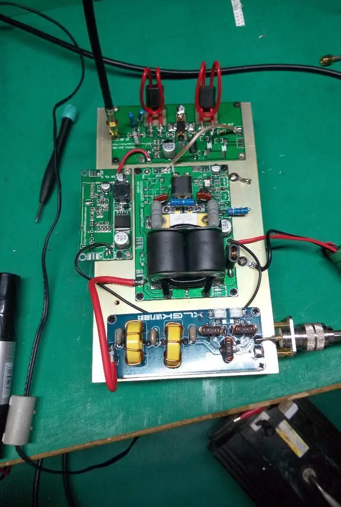 1KW 1-30 MHZ Low pass filter coupler LFP for FM-Sender HF-Power Verstärker