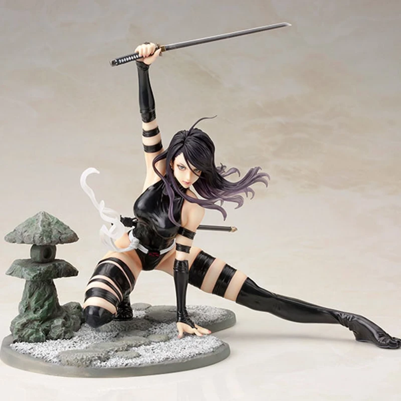Статуя Marvel Bishoujo Psylocke X Force костюм в стиле ниндзя MK154 Элизабет Брэддок/Бетси Брэддок