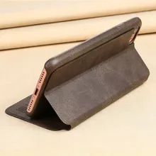 X-Level Luxury cowboy Ultra thin Nostalgia PU leather Flip Phone Case for iphone 7 7 plus 5 5s 6 6s 6 plus Cover
