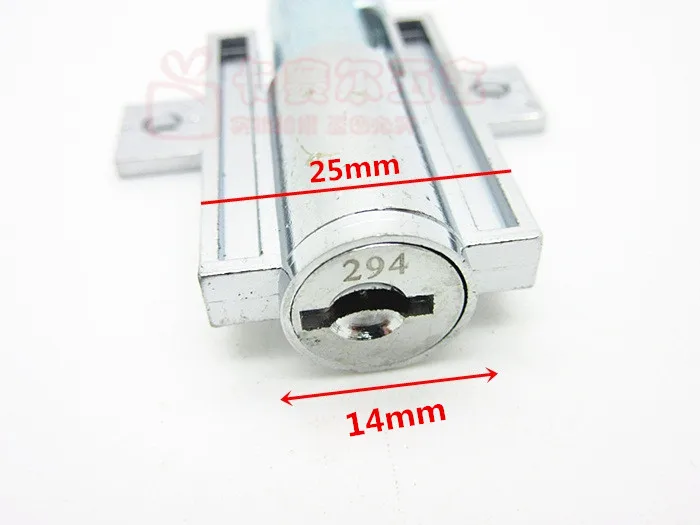 68 мм* 14 мм цинковый сплав Замки ключом картотеке Замки ящик Замки Мебельные замки с двумя ключами