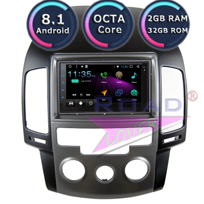 

TOPNAVI Android 8.1 Car Multimedia Player For Hyundai I30 2009 Auto Manual Stereo GPS Navigation Magnitol 2 Din Radio MP3 NO DVD