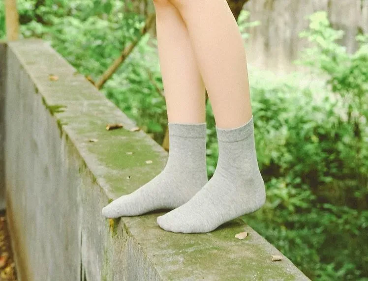 10 шт. = 5 пар/лот, весенне-осенние модные брендовые женские спортивные носки, высококачественные женские повседневные носки из бамбукового волокна, размер 35-39