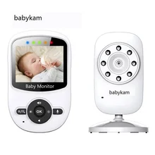 Видео монитор детский допплер фетальный recargable 2,4 дюймов TFT lcd IR ночного видения Домофон 4 колыбельные монитор температуры 2X Zoom