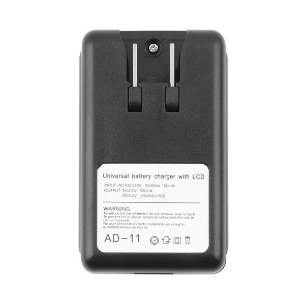 New Mobile Universal Battery Charger LCD Indicator Screen For Cell Phones USB-Port Hot Promotion Wholesale
