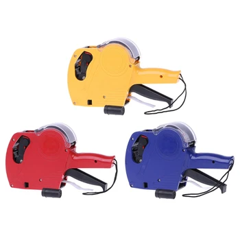 

MX-5500 EOS 8 Digits Price Tag Gun Labeler Label Paper + 2 Ink Roller